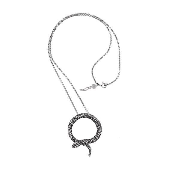 1,9mm Collana Catena Serpente Collier Di 925 Argento Rodiato 80cm - Foto 4